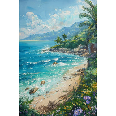 Caribbean Sea Canvas